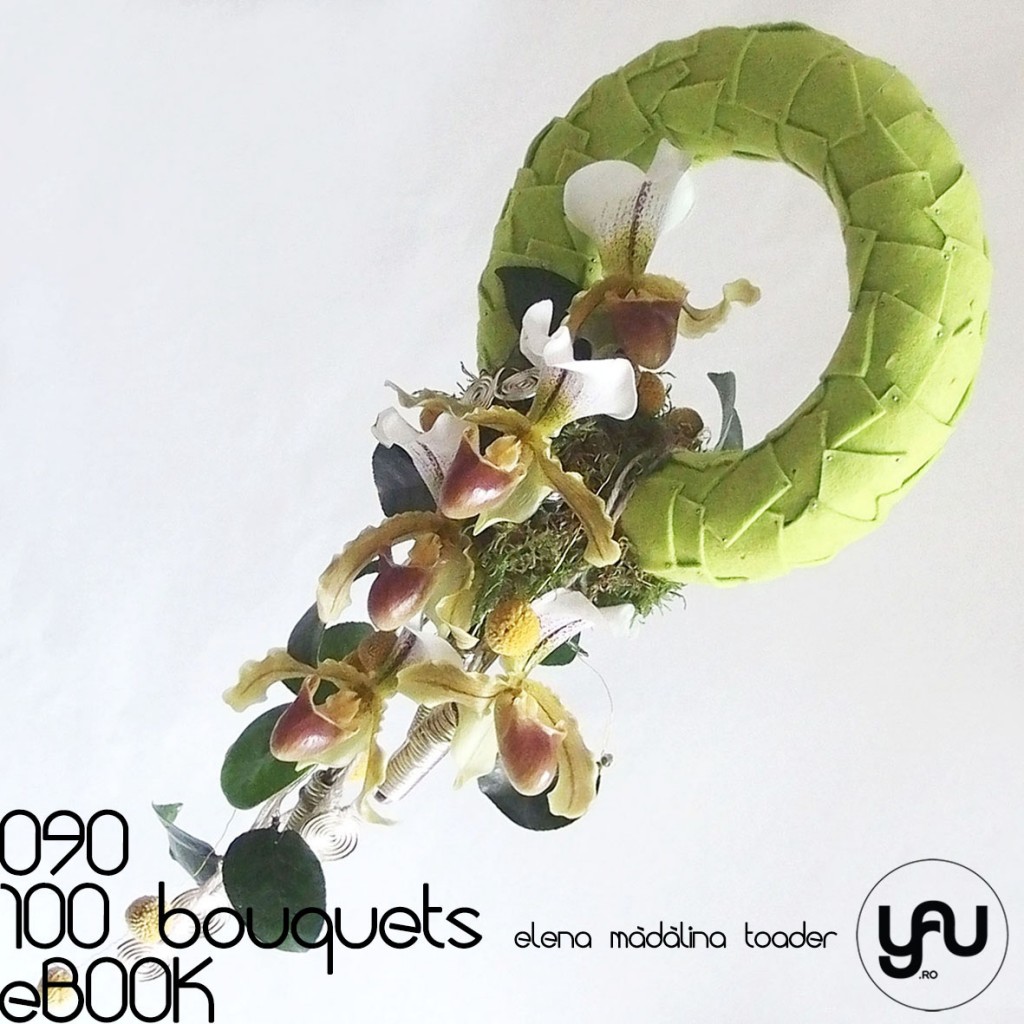 Orhidee PAPHIOPEDILUM #100bouquets #ebook #yauconcept #elenamadalinatoader