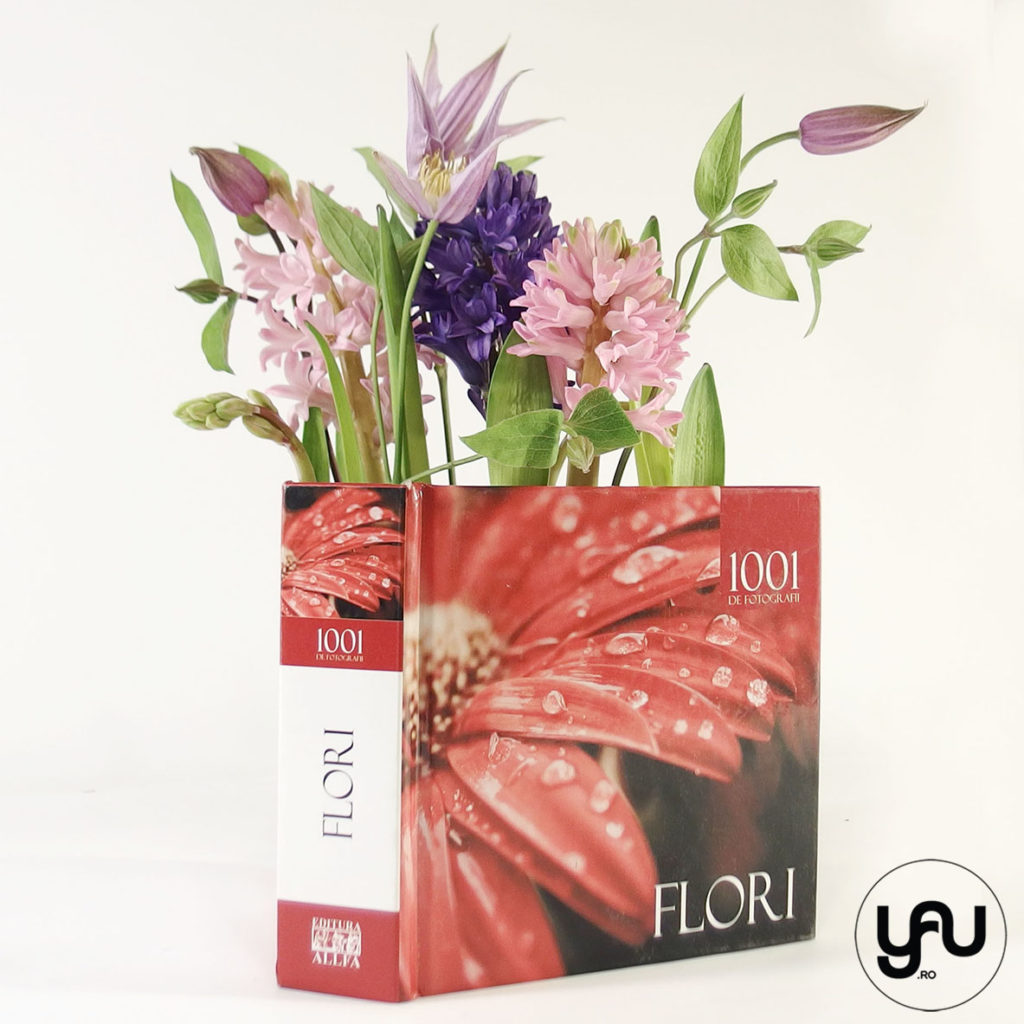 Flori intr-o carte LOVE FLOWERS YaU.ro YaU Concept Elena TOADER